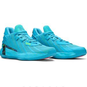 Adidas Dame 7 'Jam Fest' Blue Size 7-1/2 Basketball Shoes